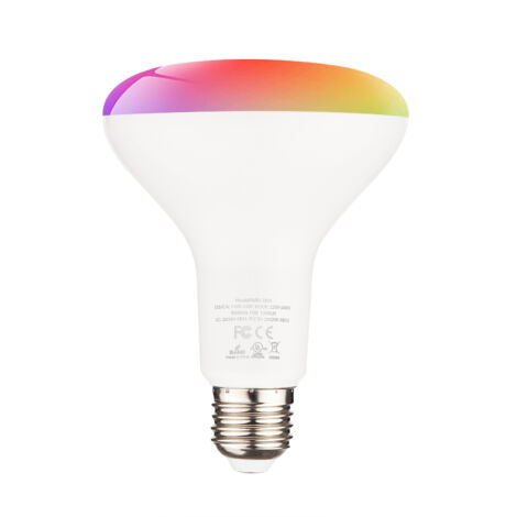 Ampoule LED intelligente RGB E27 13W, variateur couleur, WiFi 2.4GHz, commande vocale, aucun hub, UE
