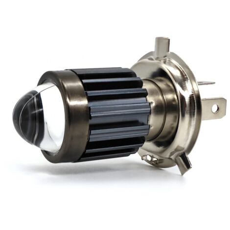 Ampoule LED laser H4 12V-80V 8000lm pour motos