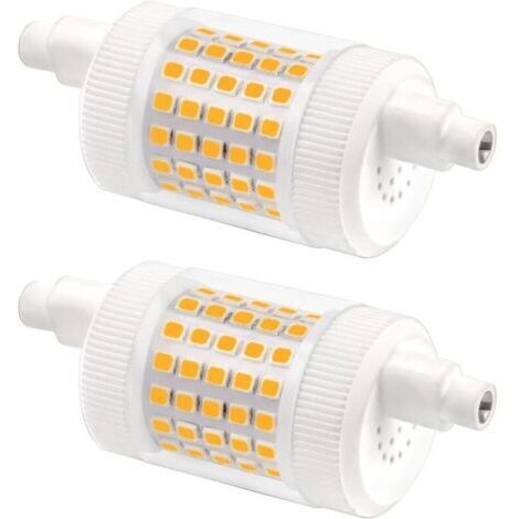 Ampoule LED Linéaire Dimmable R7S J78 78mm 15W Blanc Froid 6000K 1500LM - Remplace Halogène 100W-120W