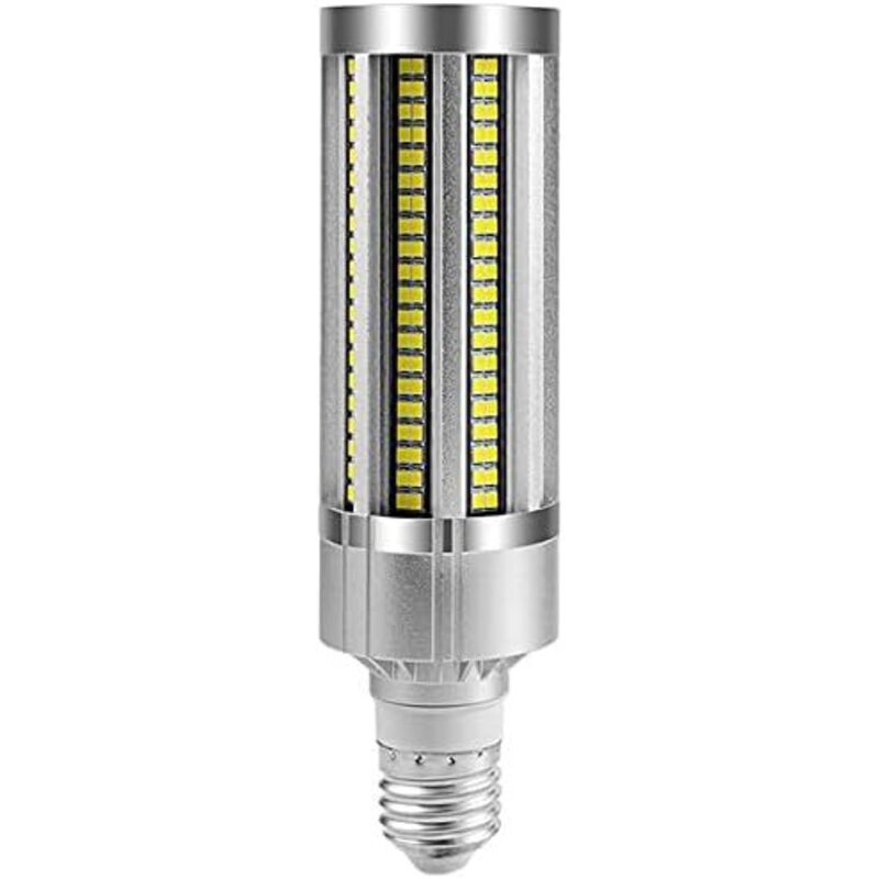 Ampoule LED maïs 60W, 500W Équivalent Ampoules, 7200Lumen ultra-lumineux E27/E40, 6000K Blanc Froid, pour Entrepôt Atelier Garage (6000K Blanc Froid)