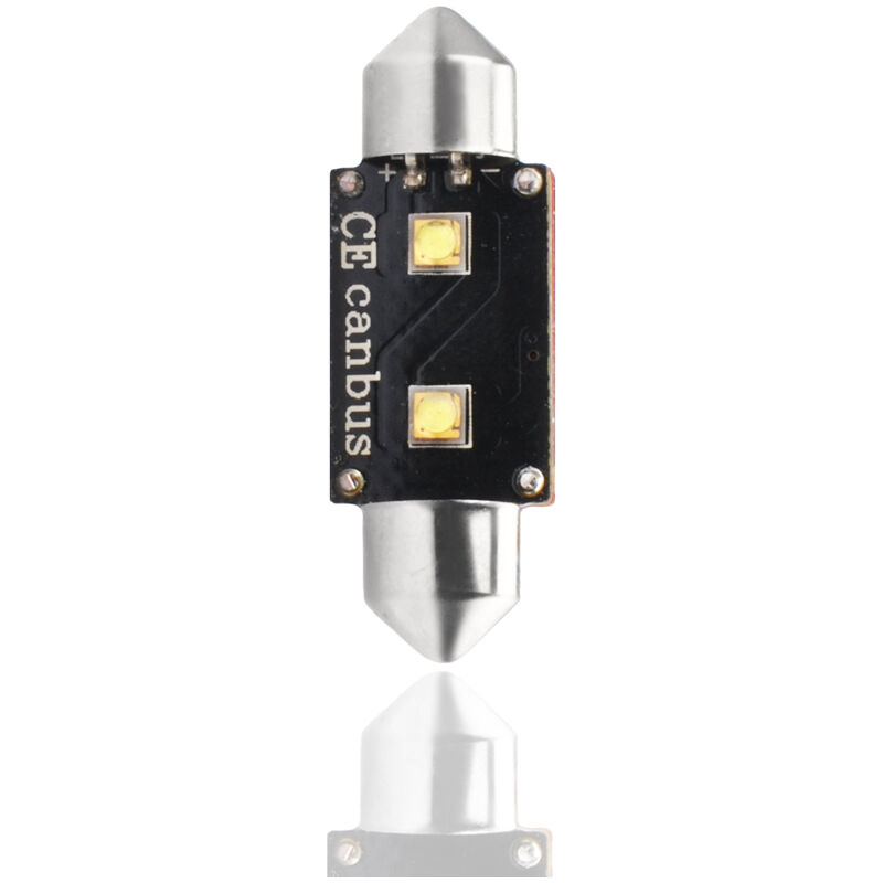Ampoule led navette 36mm C5W 6W 12V canbus blanc