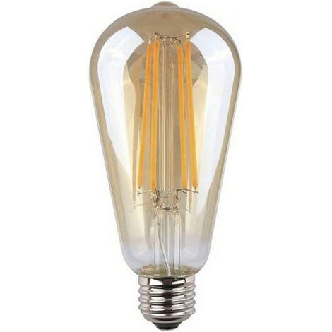 Ampoule Led Ovöide Vintage E27 Design Vintage, Lumière Chaude - Edm