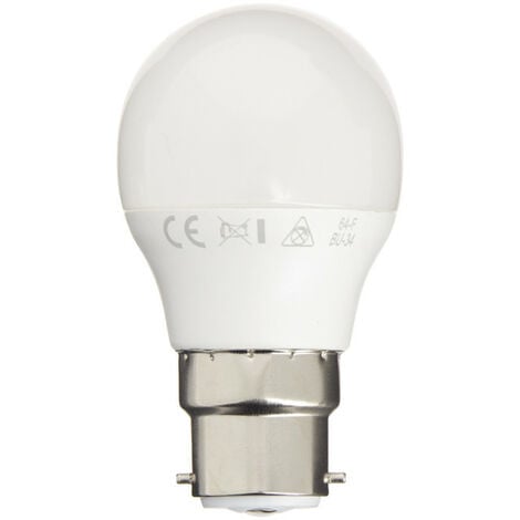 Xanlite - Ampoule LED P45, culot B22, 5,3W cons. (40W eq.), lumière blanc chaud - EB470P