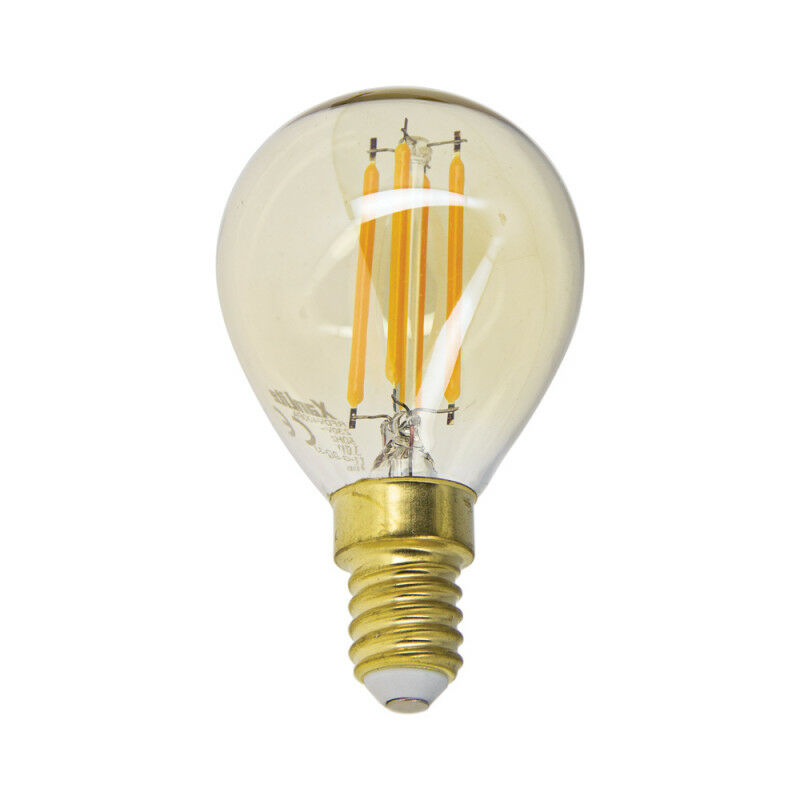 Ampoule LED spherique IP45 vintage E14 3.8W 1800k