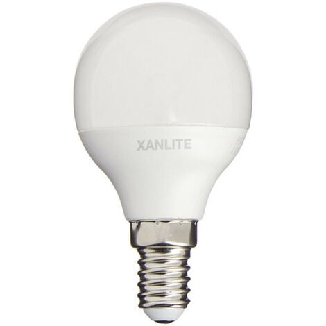 Ampoule LED P45, culot E14, 5W cons. (40W eq.), lumière blanc chaud