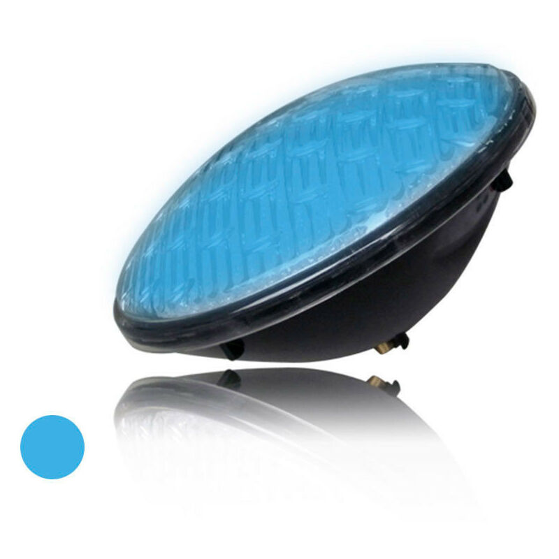 Ampoule led piscine par56 15w 1300lm lumière bleu ip68 ø17.6x6cm EDM