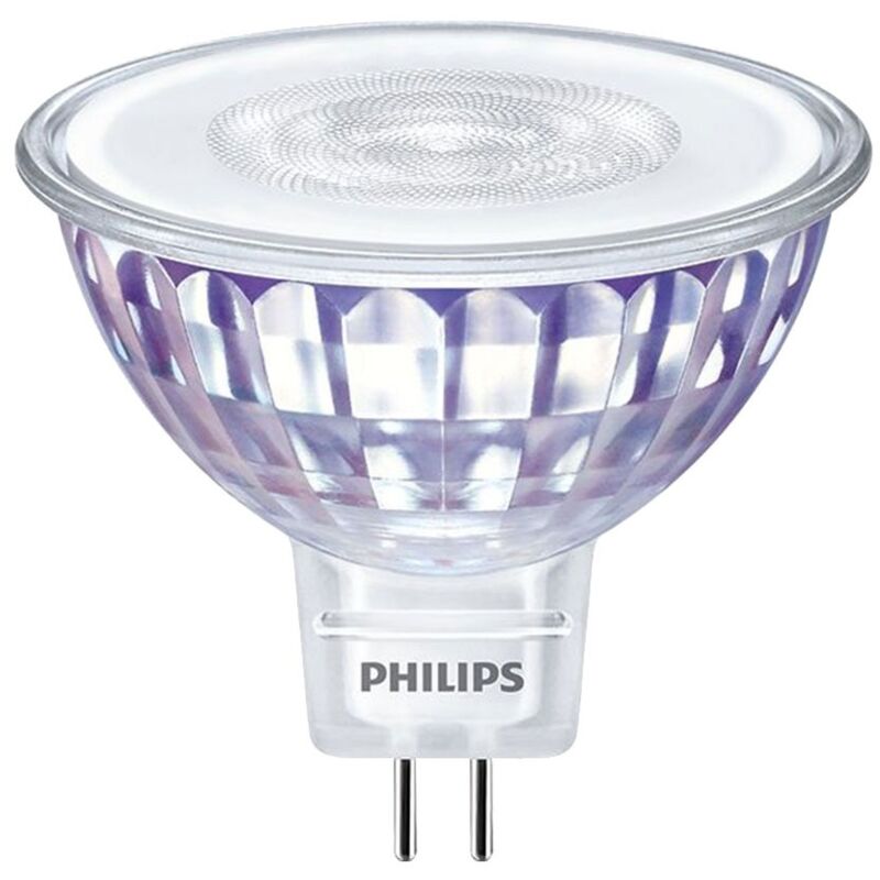 Philips Ampoule LED GU5.3 MR16 345lm IP20 4,4W = 35W blanc chaud Blanc - vue 8
