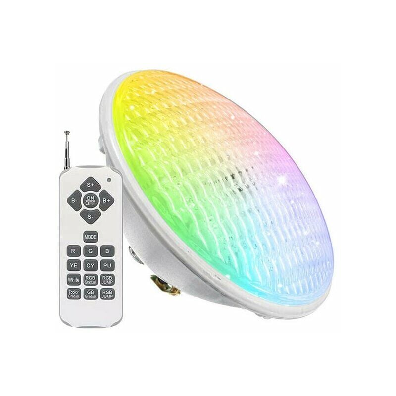 Ampoule LED Piscine PAR56 Couleur - Lampe RGB 35W - Éclairage Système