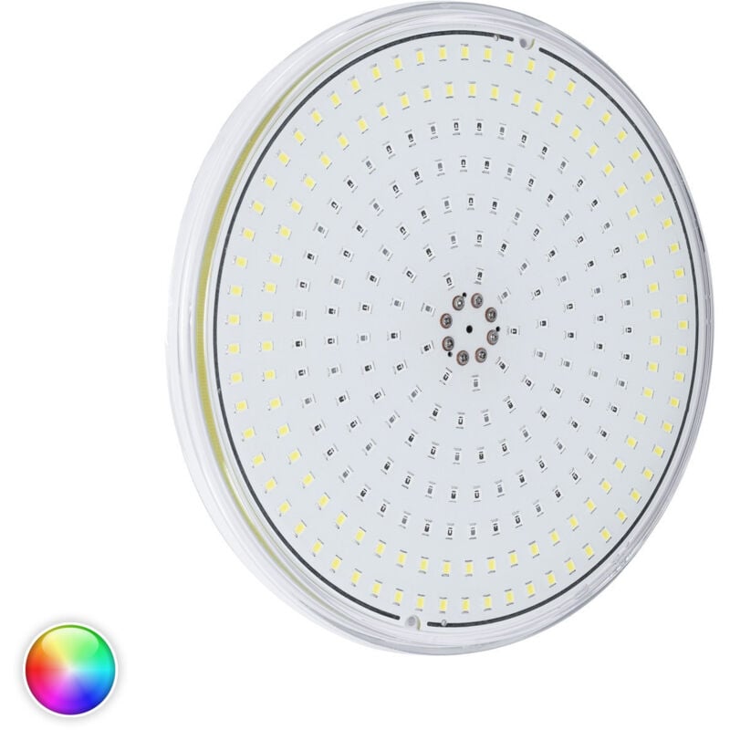 Ampoule led Piscine Slim Submersible PAR56 rgbw 12V dc 20W IP68 Sans télécommande rgbw