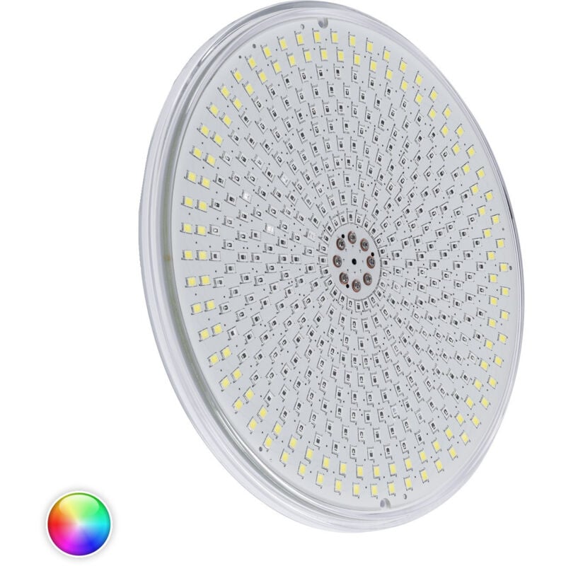 Ampoule led Piscine Slim Submersible PAR56 rgbw 12V dc 35W IP68 Sans télécommande rgbw