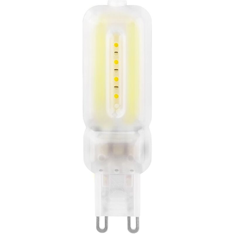 Ampoule led plate en métal G9 7w chaude