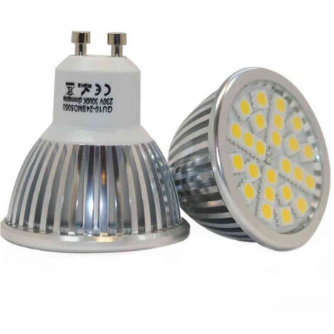 Ampoule Led Pour Projecteur Dichroïque Gu10 8 Watts 2700 K Lumière Blanc Chaud