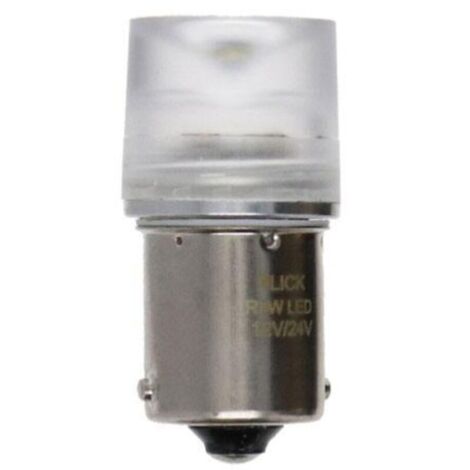 Ampoule led r5w, 12/24 volts 5 watts culot ba15s type graisseur