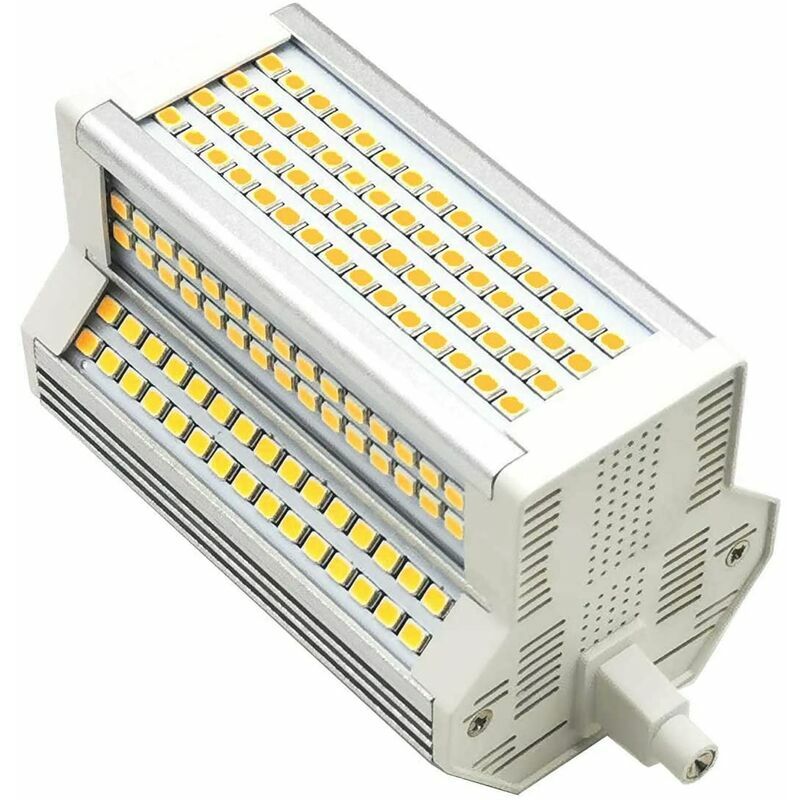 Lucky-88 - Ampoule led R7S 50W Lumière chaude Dimmable 3000k Double Extrémité J118 Type j 118mm 4.64quot Projecteur led 5000LM Equivalent 500W