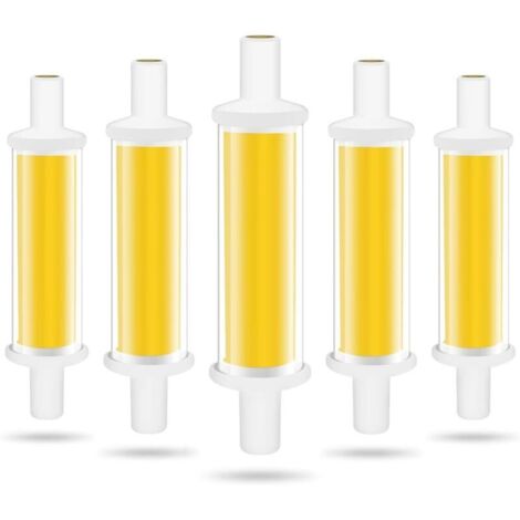 Ampoule LED R7S 78mm, 4.2W R7S LED Ampoules Équivalent 50W Lampe Halogène, Lumière Blanc Froid 6000K 600LM COB Tube LED R7