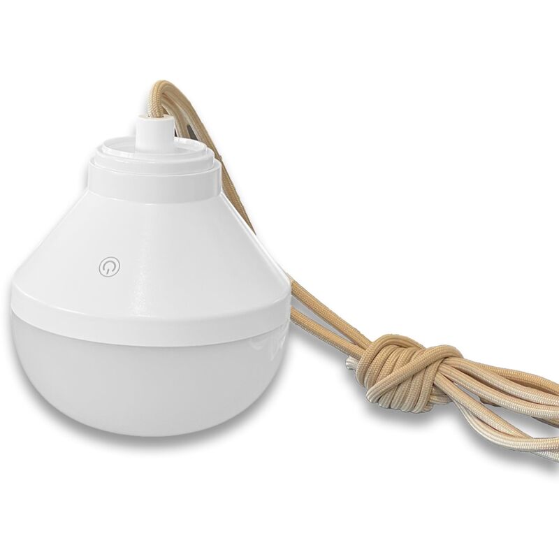 Ampoule LED rechargeable LYS Blanc H 15cm