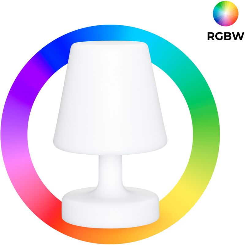 Barcelona Led - Ampoule led rgbw - 6W - Rechargeable