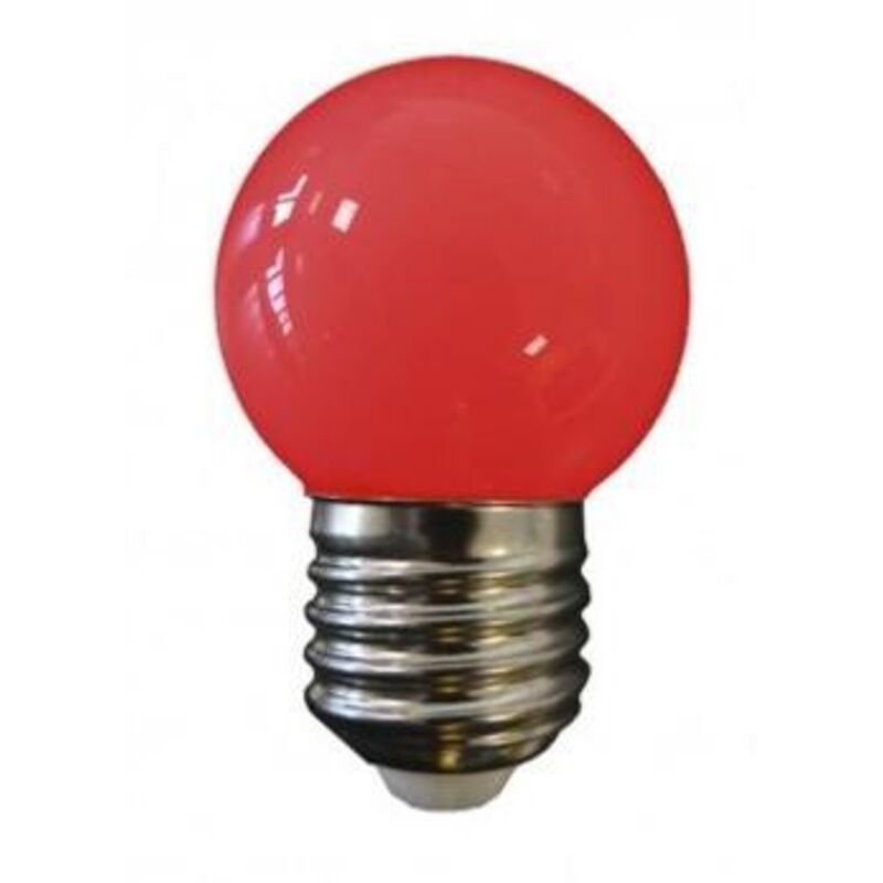 AMPOULE LED ROUGE E27 COULEUR GROS CULOT Rouge 2002235
