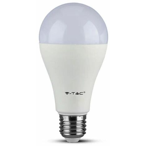 Ampoule LED Samsung V-TAC E27 17 W A65, blanc chaud, intensité variable