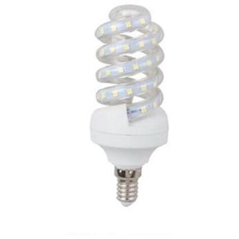 AMPOULE LED SMD 2835 11W WATT E14 SPIRALE BASSE CONSOMMATION LUMIÈRE FROIDE