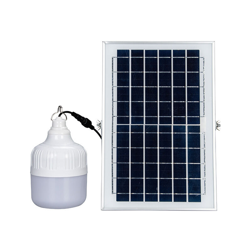 Ampoule led Solaire avec Panneau Solaire 300W