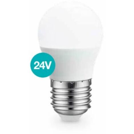 Ampoule LED sphérique 5W E27 3000K 24V