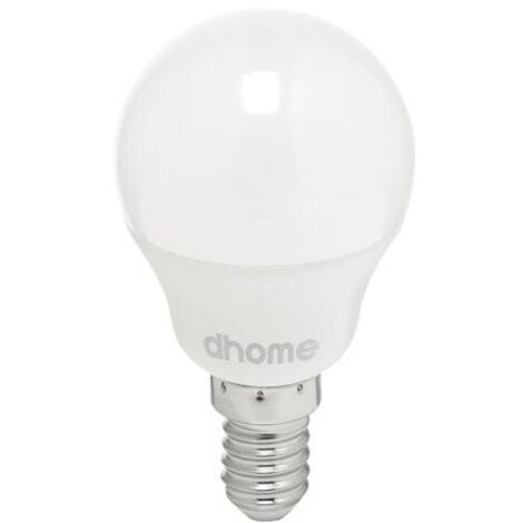 Ampoule Led Sphérique E14 2700k 470lm 5w équivalent 40w - Dhome