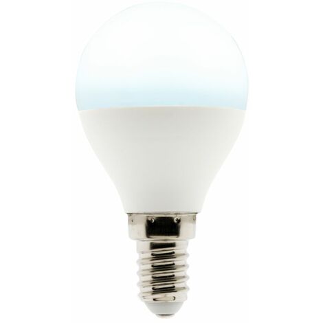 Ampoule LED Sphérique E14 - 5W - Blanc froid - 400 Lumen - 6500K - A+ - Zenitech
