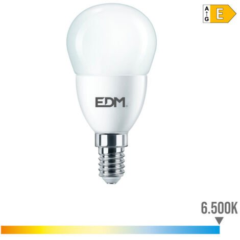 Ampoule LED Sphérique E14 – 7W – 806lm – 6500K – Lumière froide – Ø4,8x9,5cm