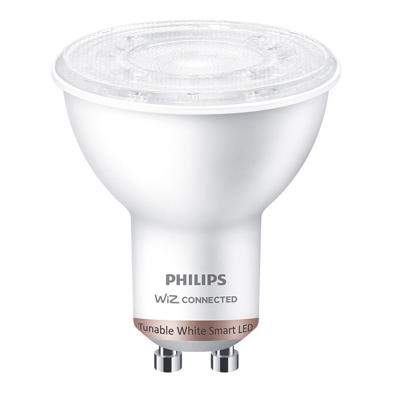 Ampoule led spot connectée Philips wiz - EyeComfort - dimmable - 4,7W - 345 lumens - GU10 - 93209