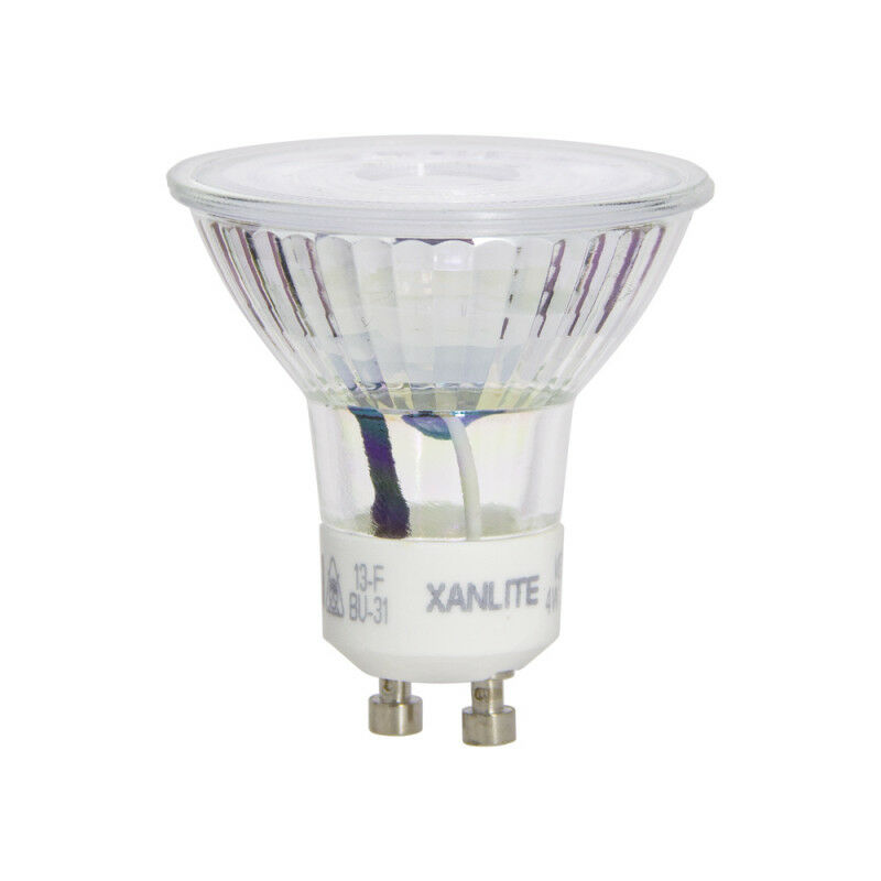 Ampoule LED spot dimmable, culot GU10, 5W cons. (50W eq.), lumière blanc chaud Ampoule LED spot dimmable, culot GU10, 5W cons. (50W eq.), lumière blanc chaud