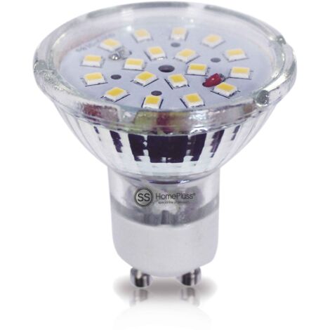 Ampoule led spot gu10 4.6w blanc chaud