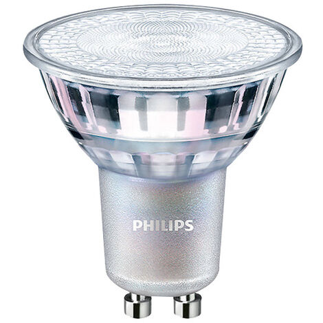 Ampoule LED Spot GU10 50W Blanc Chaud, Verre, Lot de 2