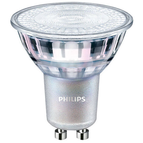 Ampoule LED Spot GU10 50W Blanc Chaud, Verre, Lot de 2
