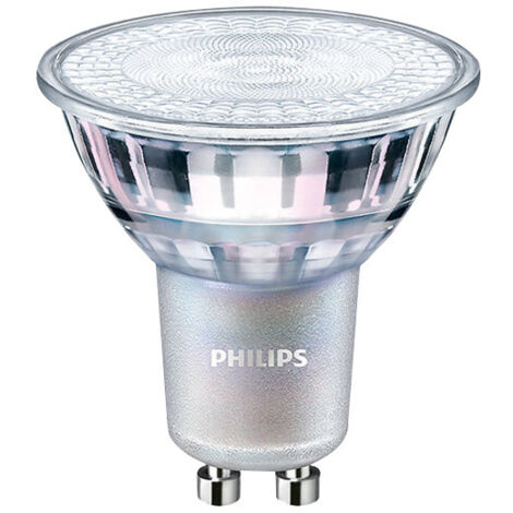 Ampoule LED Spot GU10 50W Blanc Chaud, Verre, Lot de 2