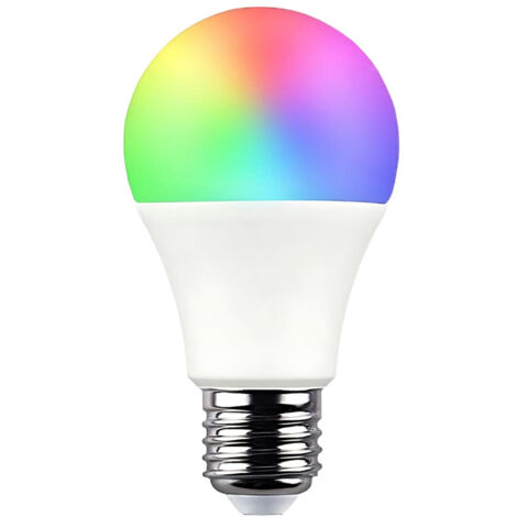 Ampoule LED Standard Smart WiFi E27 10W Equi.60W 806lm RGBWW Dimmable via Smartphone/APP 25000H 7hSevenOn Premium
