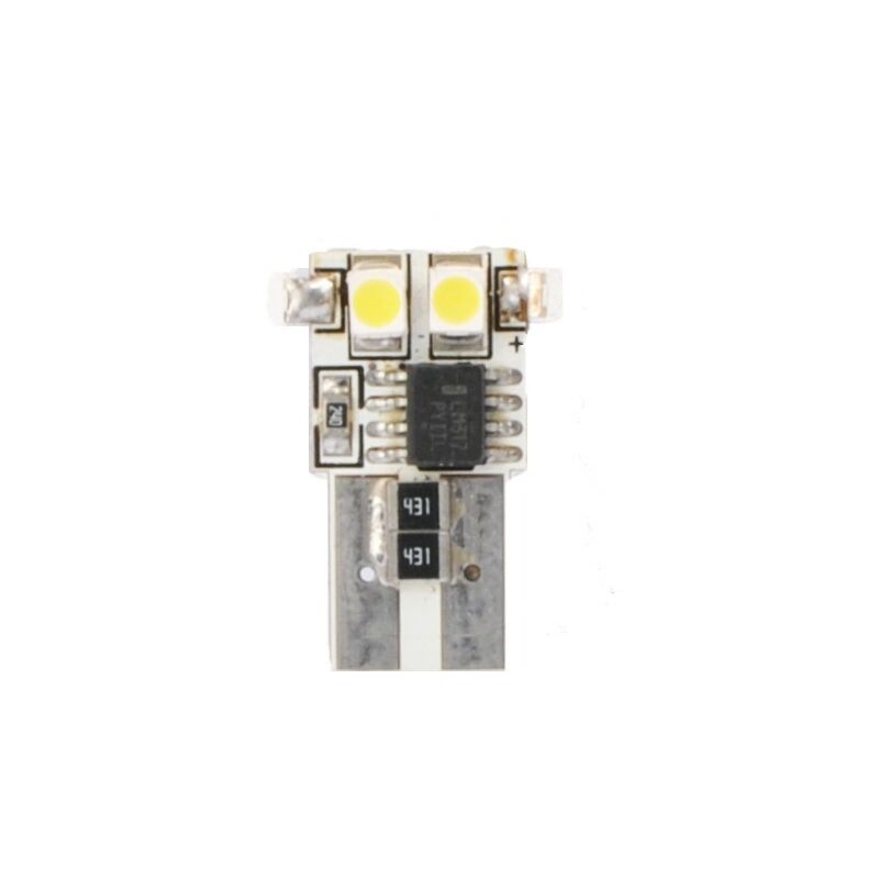 Ampoule led T10 W5W 12V canbus SMD1210 blanc