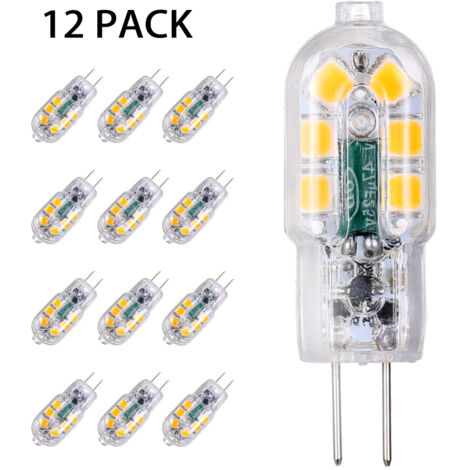 Ampoule LED Tomshine G4 12pack blanc chaud