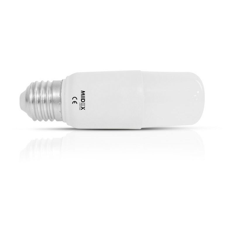 Miidex Lighting - Ampoule led Tube E27 13W ® blanc-chaud-3000k - non-dimmable