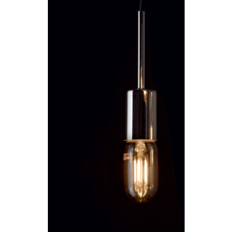 Ampoule Led Tube Filament E27 330 Lm Ambre Diamètre Etroit