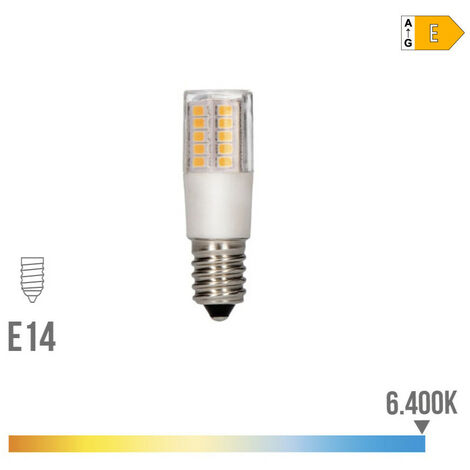 Ampoule Led Tubulaire E14 5.5w 700lm 6400k Lumière Froide ø1.8x5.7cm Edm
