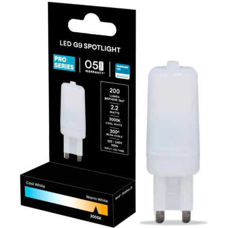 Ampoule led v-tac samsung g9 2,2w 3000k vt-11033 - 20478