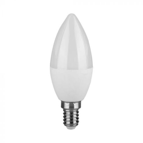 Ampoule LED V-TAC VT-268-N E14 6,5 W, forme bougie, 6 400 K - 211131