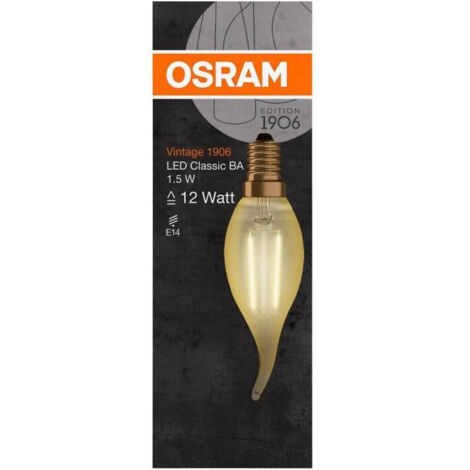 Ampoule LED Vintage Gold - E14 - 2400K - 1,5W - 293229 - Ledvance