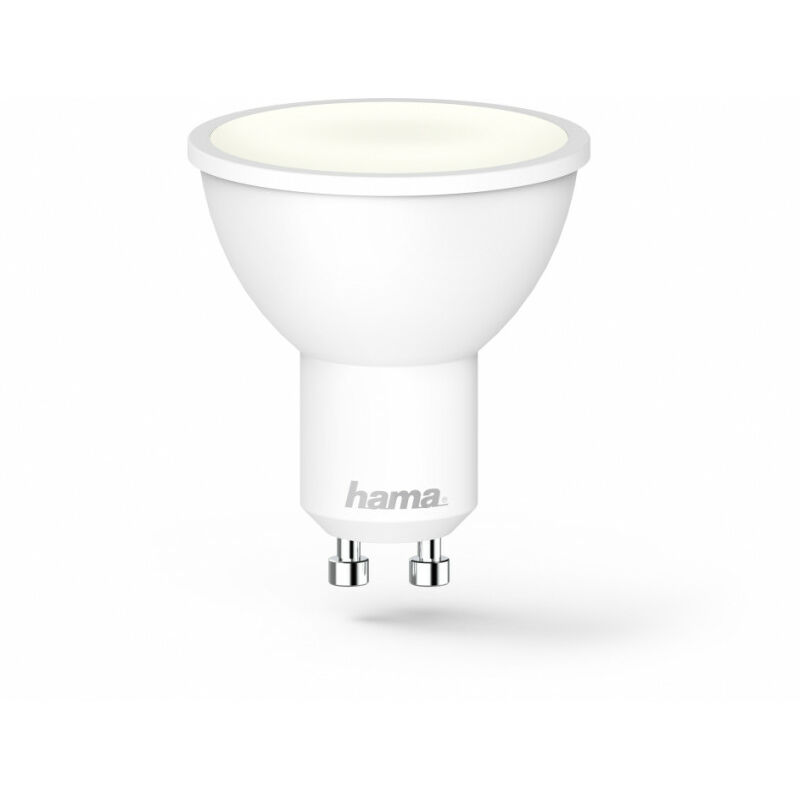Ampoule led WiFi, GU10, 5,5W, blanc, réglable (176585) - Hama
