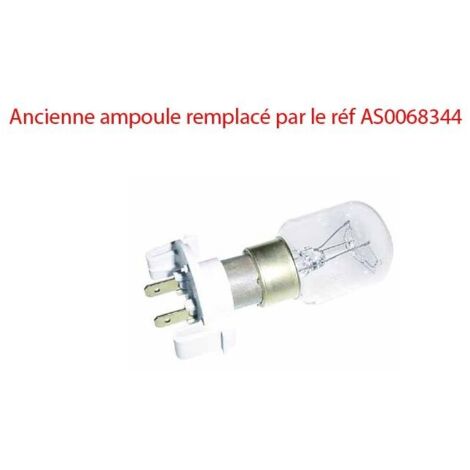 Ampoule micro-ondes 25 W – Dimensions 76 x 7882 mm – Compatible avec modèles Brandt, Fagor, De Dietrich – Remplacement d'origine