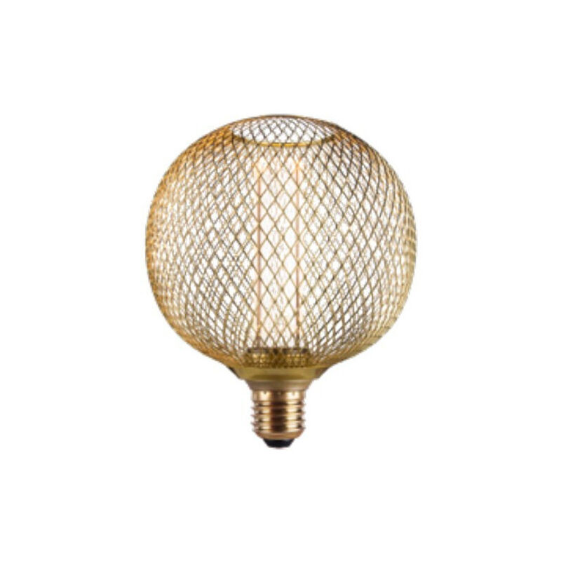 Ampoule Métal Doré E27 Blanc Chaud