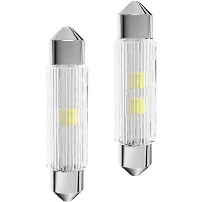 MSOE114354HE Ampoule navette led blanc chaud S8.5 24 v/ac, 24 v/dc 25.7 lm X185191 - Signal Construct