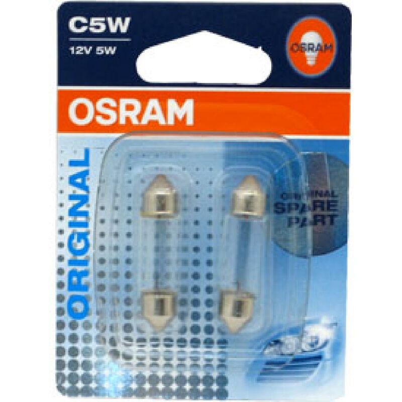 Osram - 2 ampoules C5W 12V