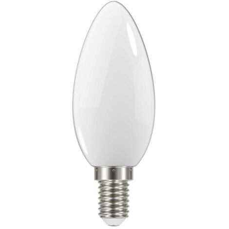 Ampoule Opaque Flamme Led E14 4 W Blanc Froid - Prolight